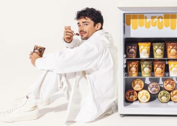 Charles Leclerc lance ses crèmes glacées avec FHCOM