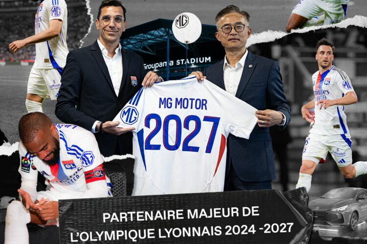 MG Motor et l’OL, ça continue