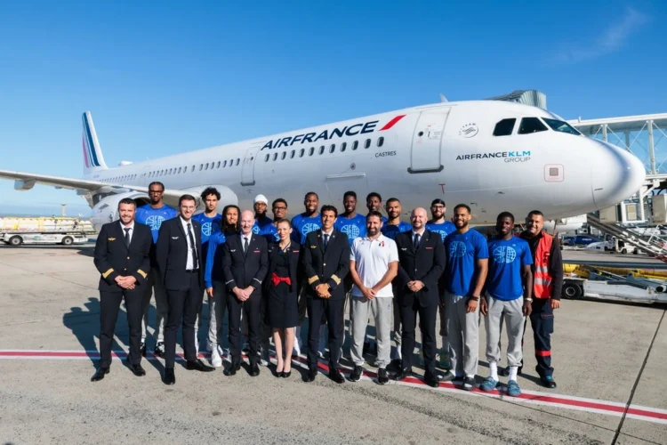 Les Bleus s’envolent avec Air France