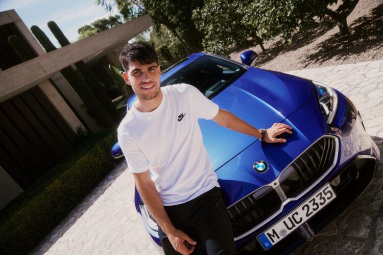 BMW réaffirme son engagement auprès d’Alcaraz