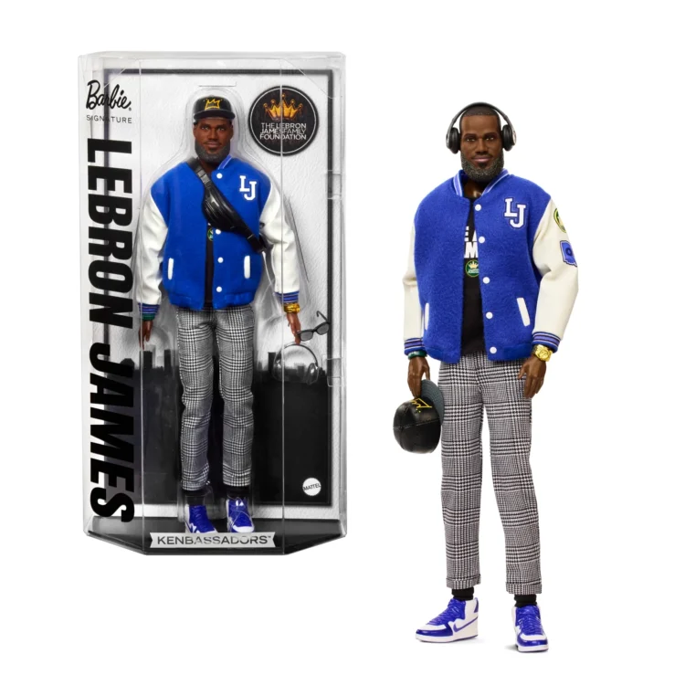 Mattel transforme LeBron James en Barbie