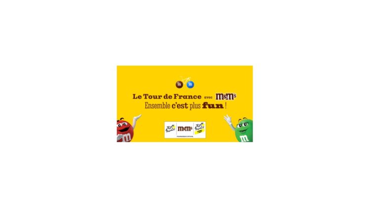 M&M’S devient Fournisseur officiel du Tour