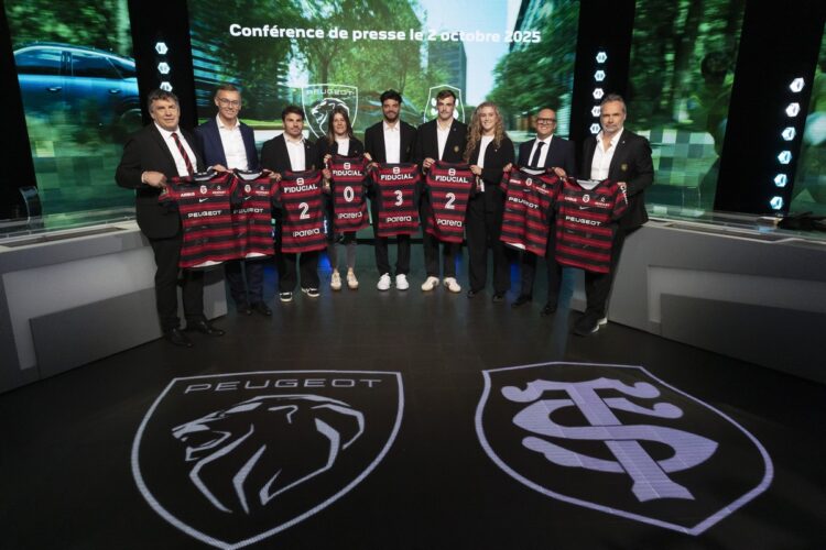 Peugeot et le Stade Toulousain vont cheminer ensemble jusqu’en 2032
