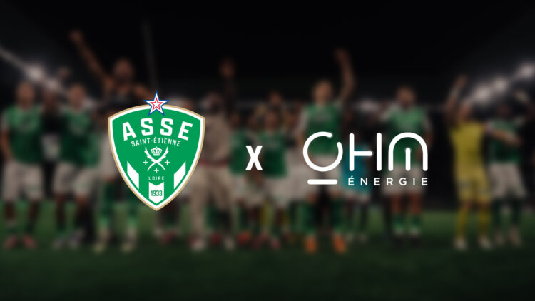 Ohm Énergie devient partenaire officiel de l’AS Saint-Étienne