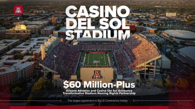 Arizona University signe un contrat avec un acteur singulier pour le naming de son stade