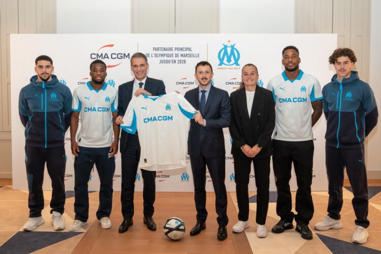 OM–CMA CGM : un partenariat prolongé et une présence renforcée dans le sport
