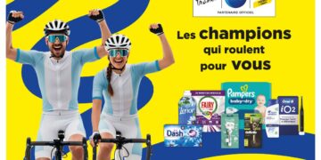 P&G : un partenariat de poids sur le Tour de France