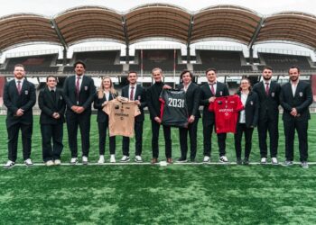 Naming, inclusion, rugby féminin : le LOU et la Matmut étendent leur association