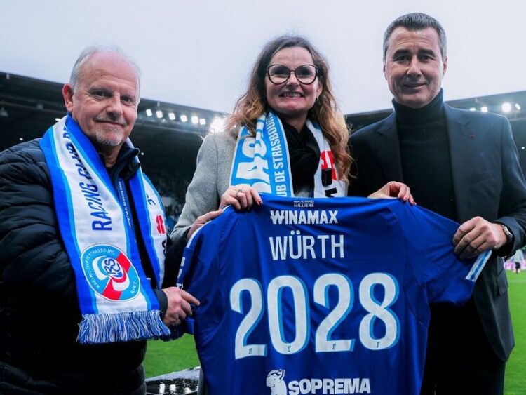 Würth consolide son rang de partenaire majeur du RC Strasbourg Alsace