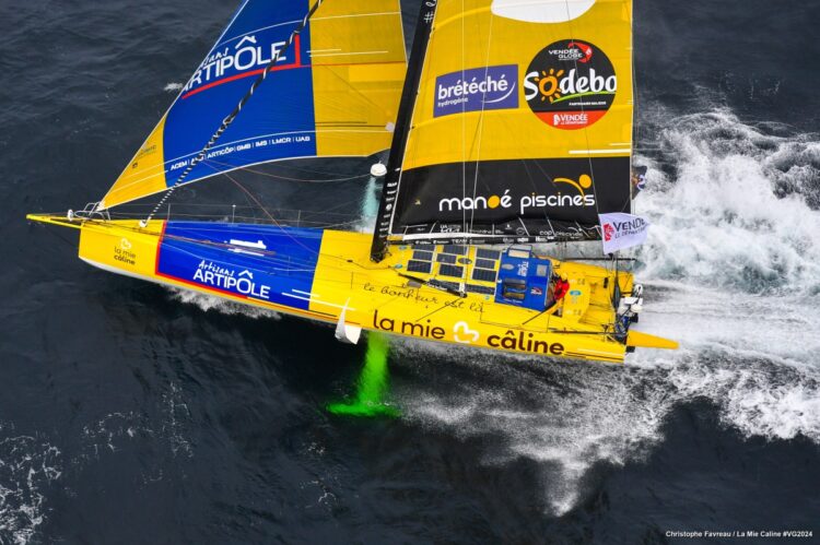 C’est terminé pour La Mie Câline dans la voile