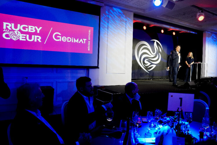 Gedimat devient mécène du Fonds de dotation de la FFR