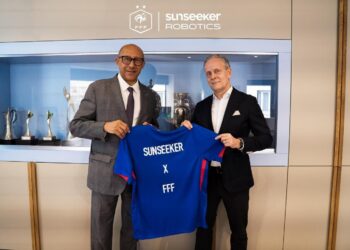 Sunseeker Robotics entre sur le terrain du football français