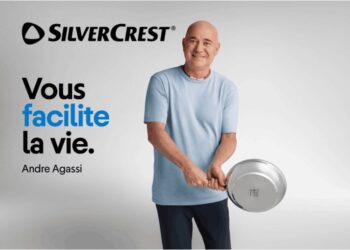 Andre Agassi au service pour Silvercrest