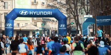 Hyundai s’active pour le Marathon de Paris