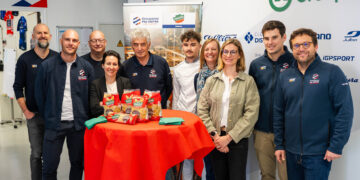 Groupama-FDJ United carbure aux pâtes Panzani