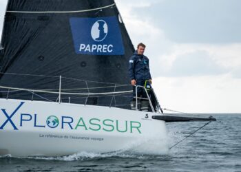 Xplorassur embarque sur Solitaire du Figaro Paprec