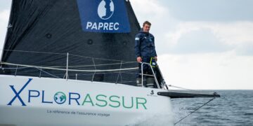 Xplorassur embarque sur Solitaire du Figaro Paprec