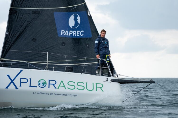 Xplorassur embarque sur Solitaire du Figaro Paprec