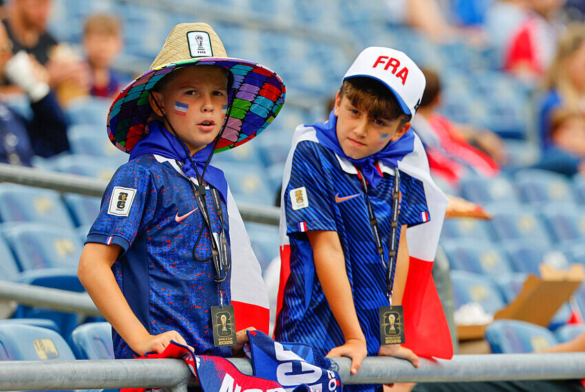 Les Bleus loin devant chez Intersport