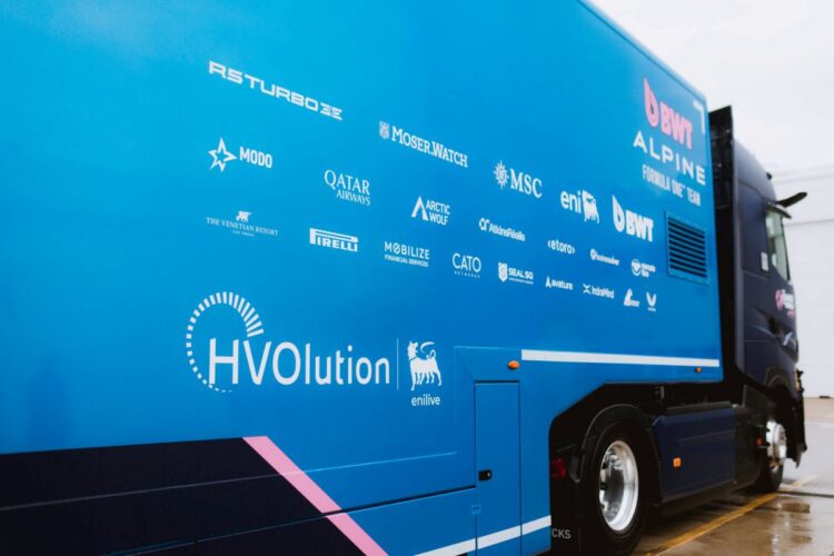 BWT Alpine prend la route avec un biocarburant diesel
