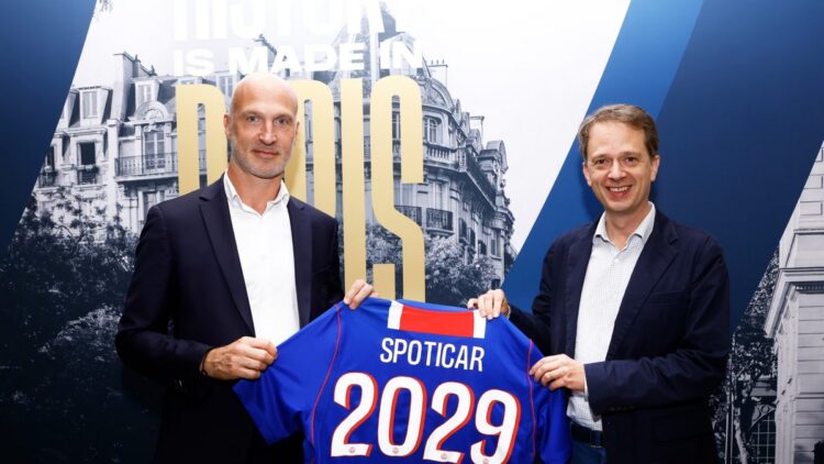 Spoticar prend la route du handball avec le PSG